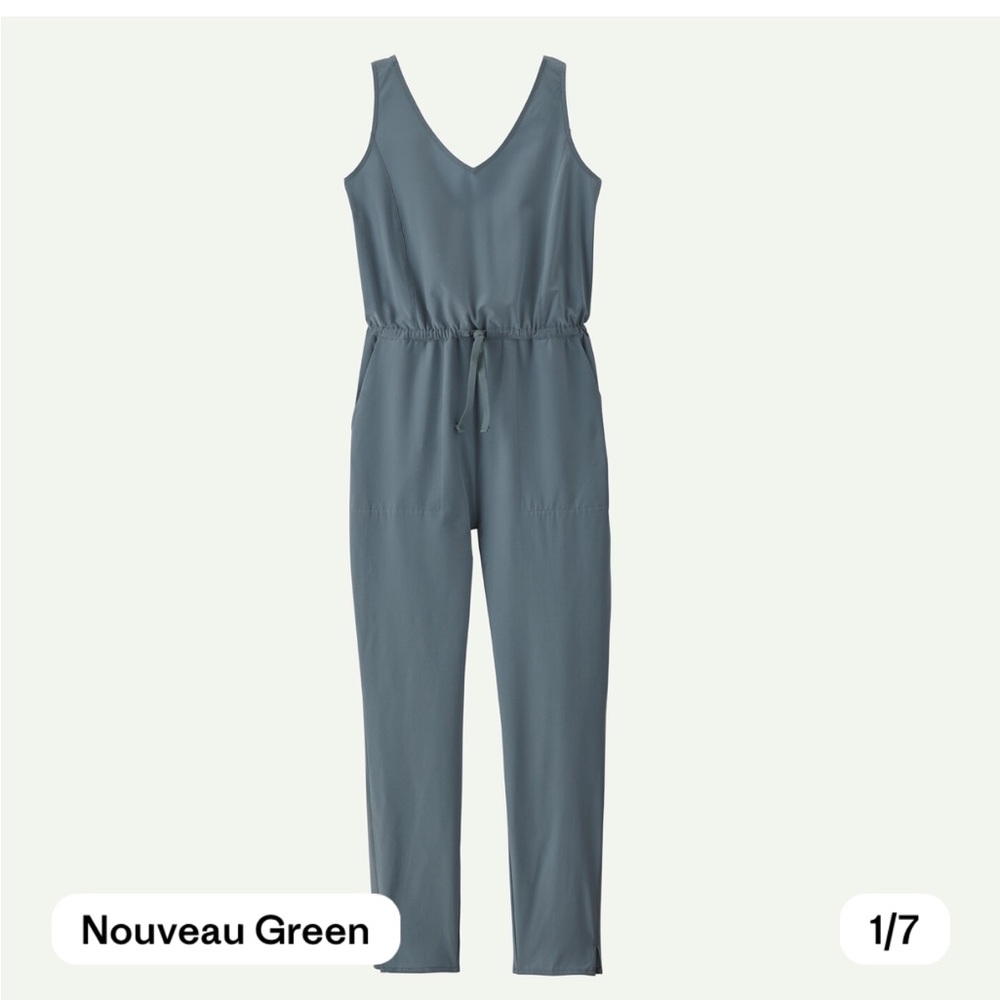 Patagonia Women’s Fleetwith Jumpsuit size S nouveau green